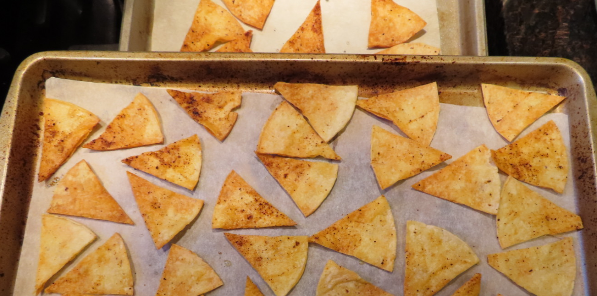 Oven Baked Tortilla Chips