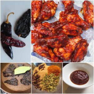 BBQ sauce ingredients and Wings